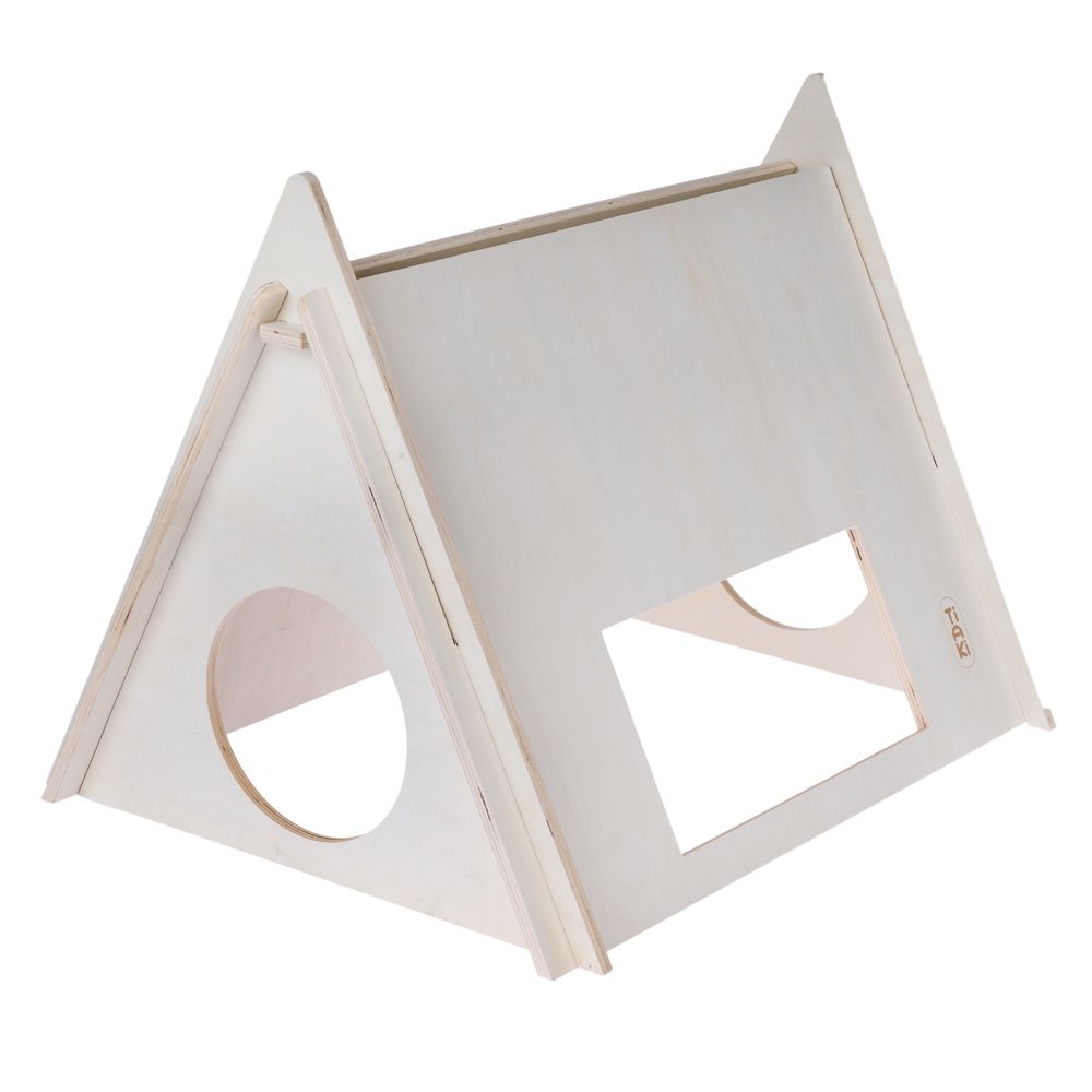 TIAKI Wooden Camping Tent for Small Animals