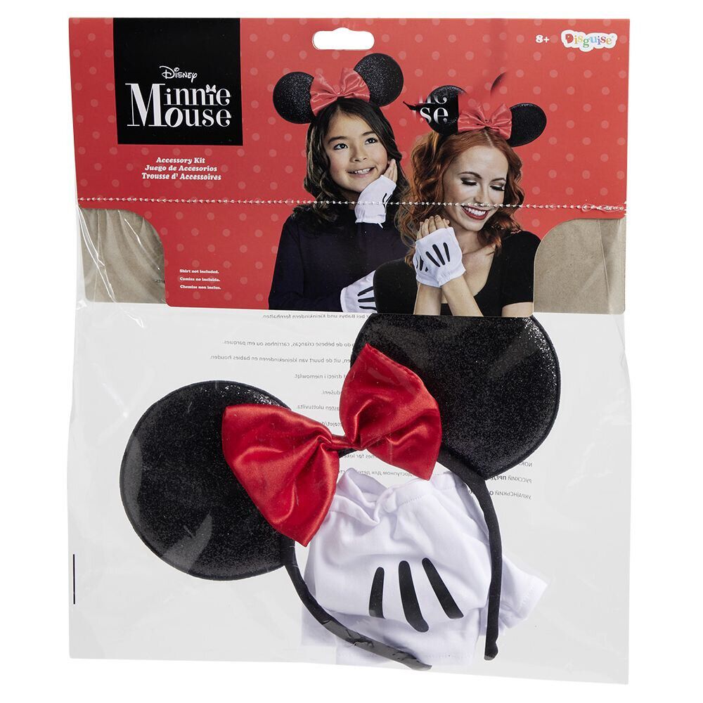 Serre-tête et paire de gants Minnie