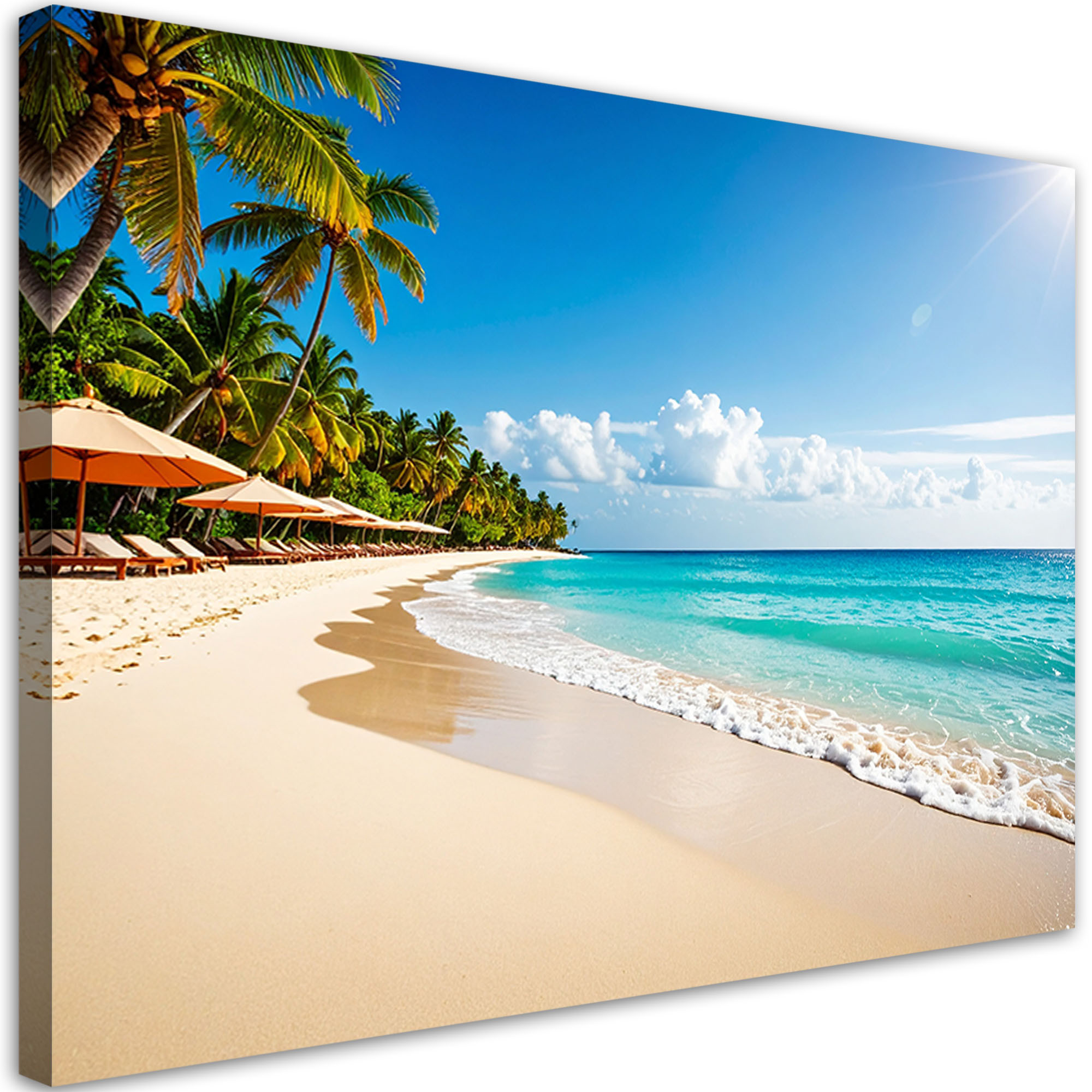 Obraz do salonu sypialni biura, Plaża Morze Krajobraz 30x20