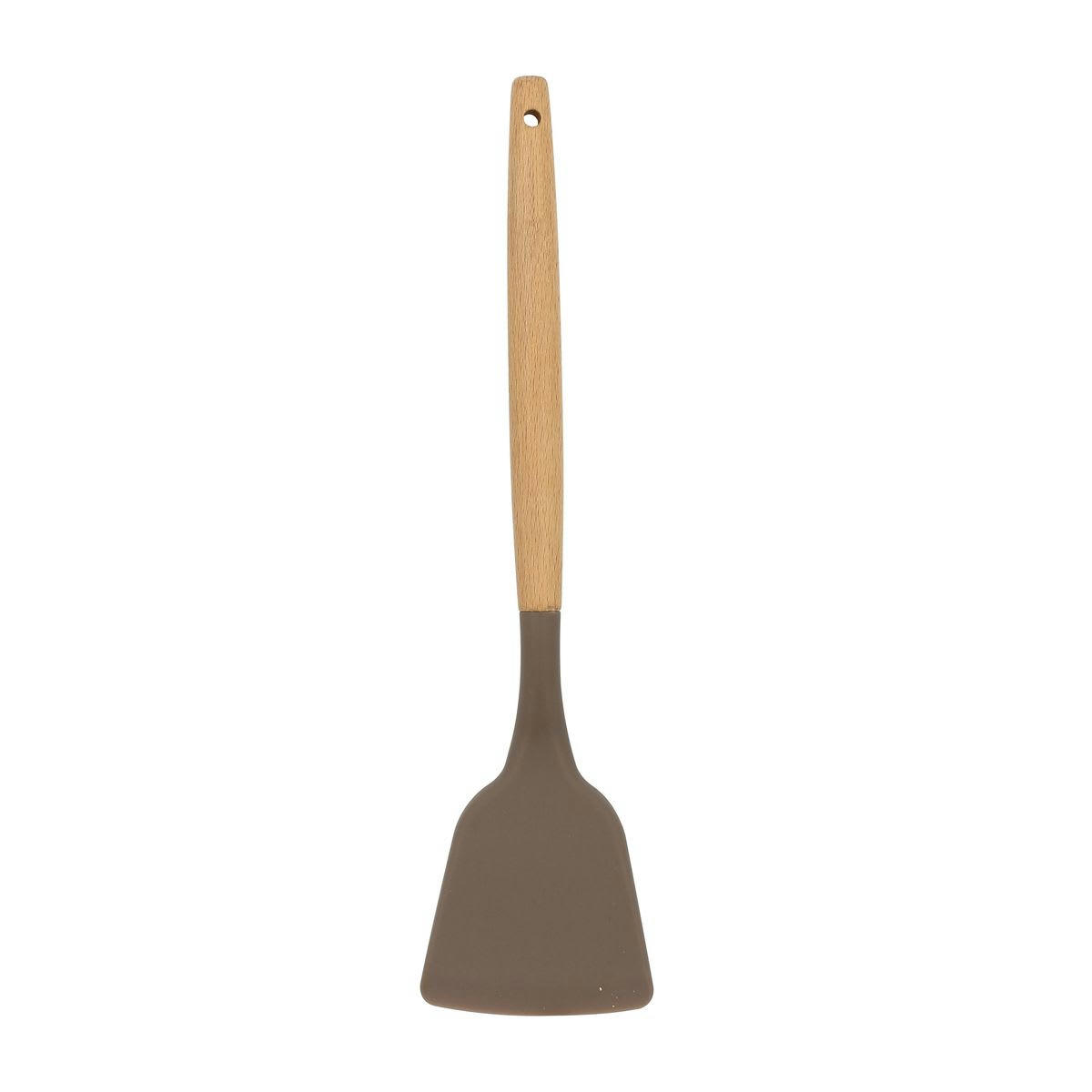 ELIOTT - Spatule en silicone et manche en bois
