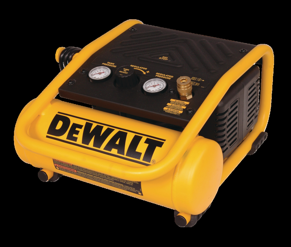 DEWALT 1-Gallon Oil-Free Portable Electric Trim Air Compressor, 135 PSI
