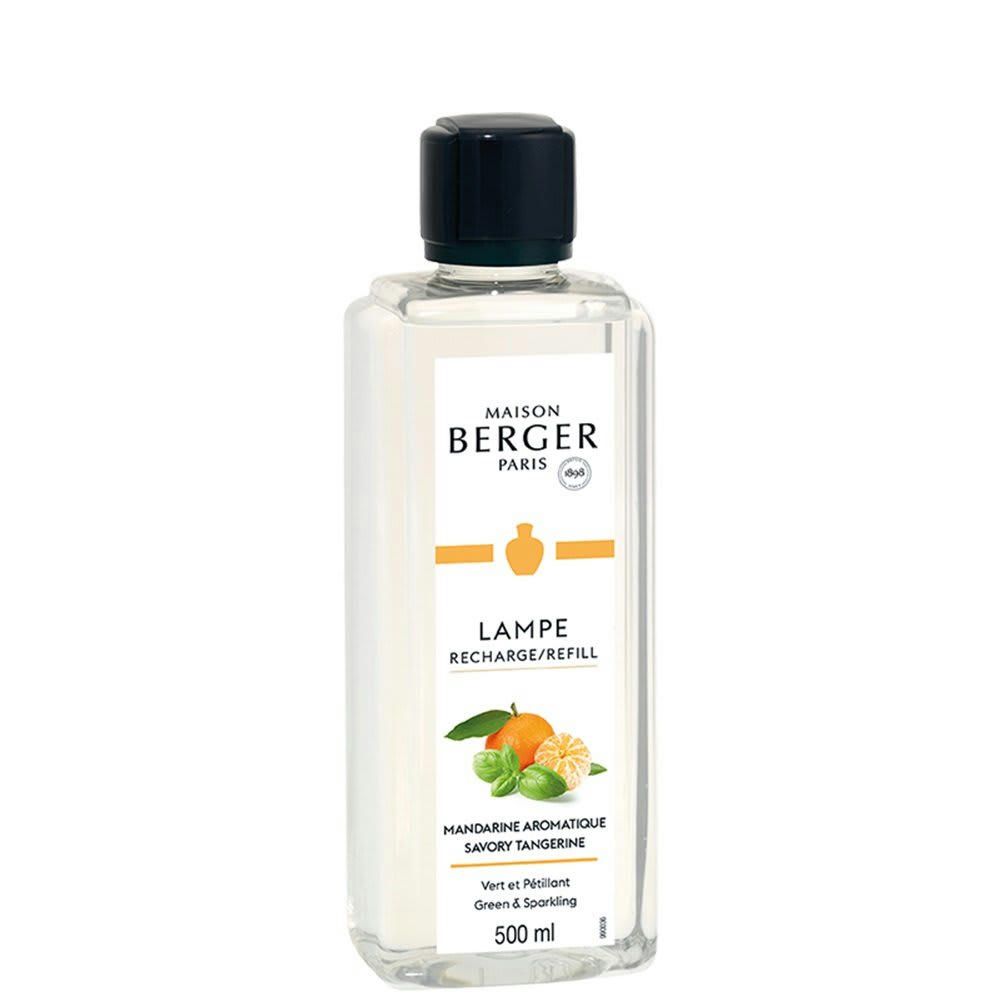 MANDARINE - Recharge lampe Berger Mandarine Aromatique 500ml