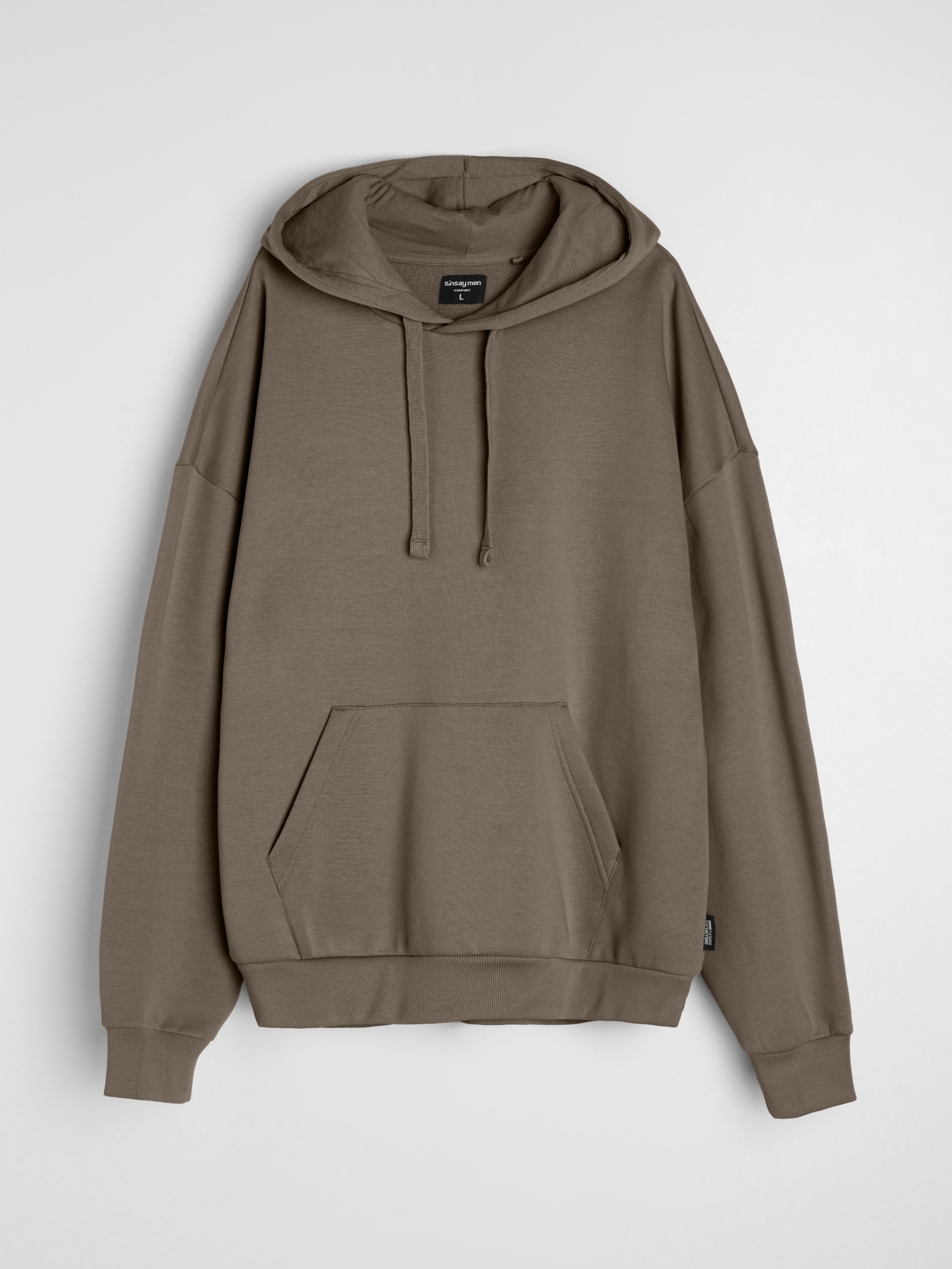 Bluza z kapturem z domieszką bawełny