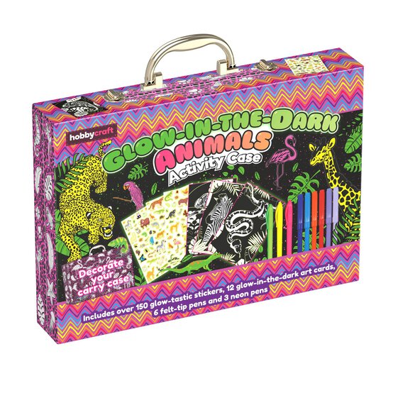 Glow-in-the-Dark Animals Activity Case