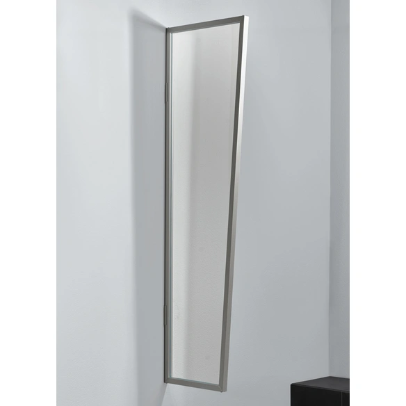 Seitenblende, BxH: 60 x 200 cm, silberfarben