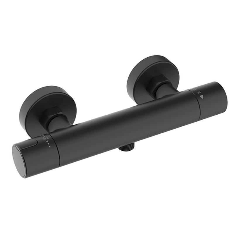 Mitigeur de douche thermostatique Doma noir ROUSSEAU