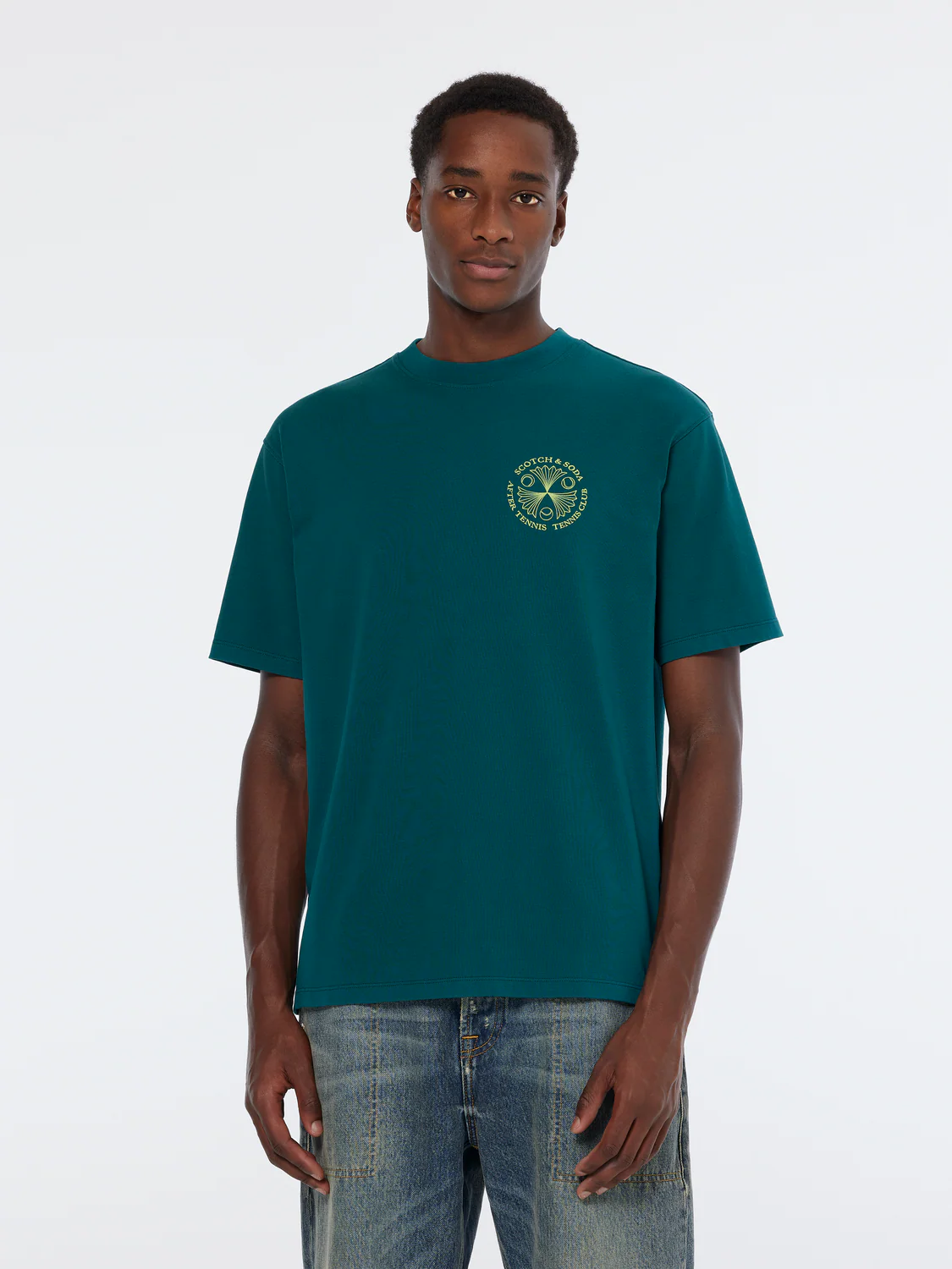 Tennis Club Artwork Relaxed Fit T-Shirt