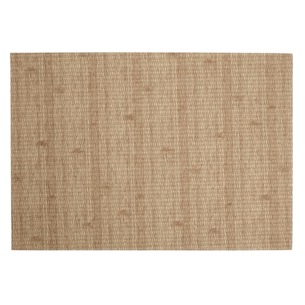 - Set de table pvc 46x33cm marron clair
