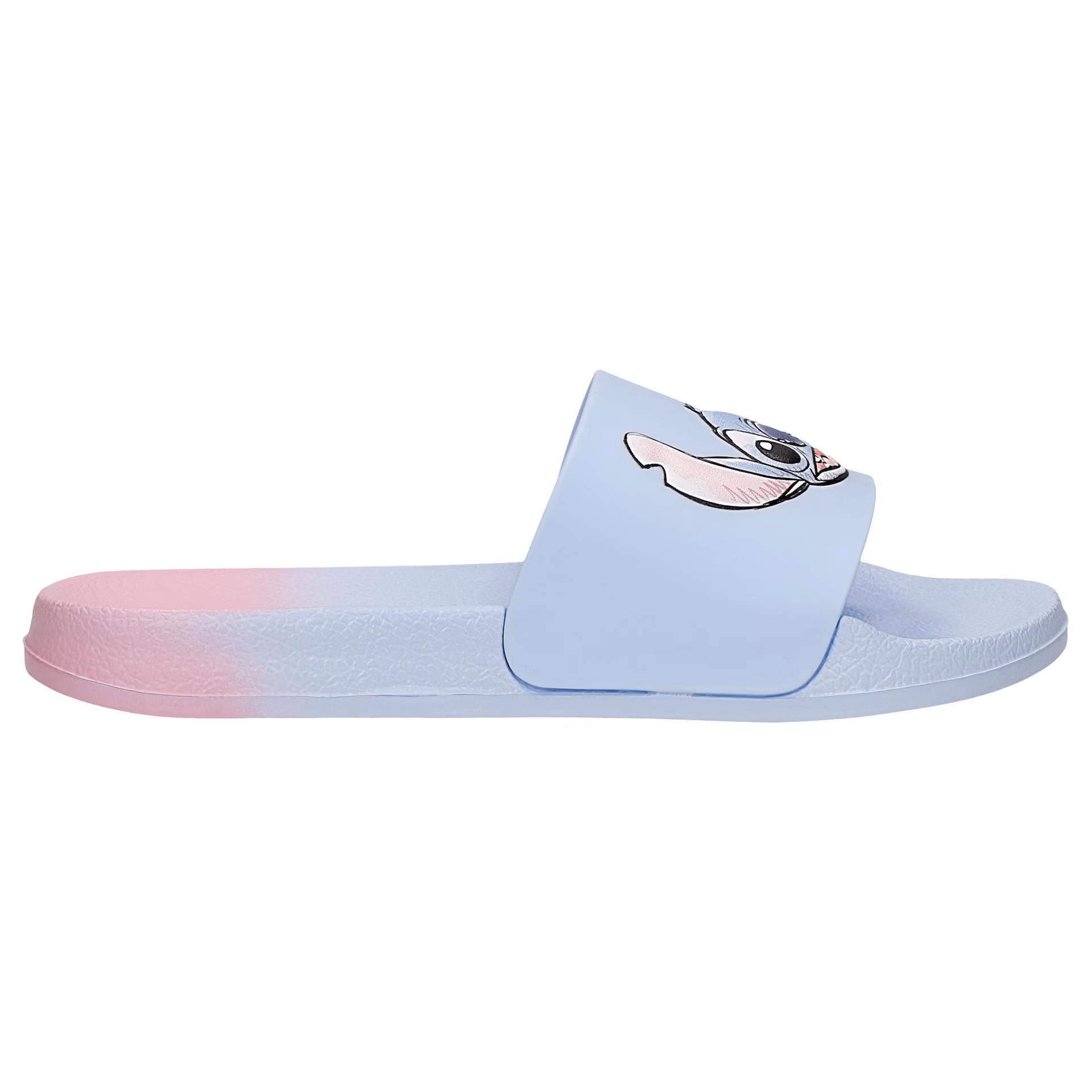 Gumowe klapki ombre Stitch różowo-niebieskie BARTEK 85202-16