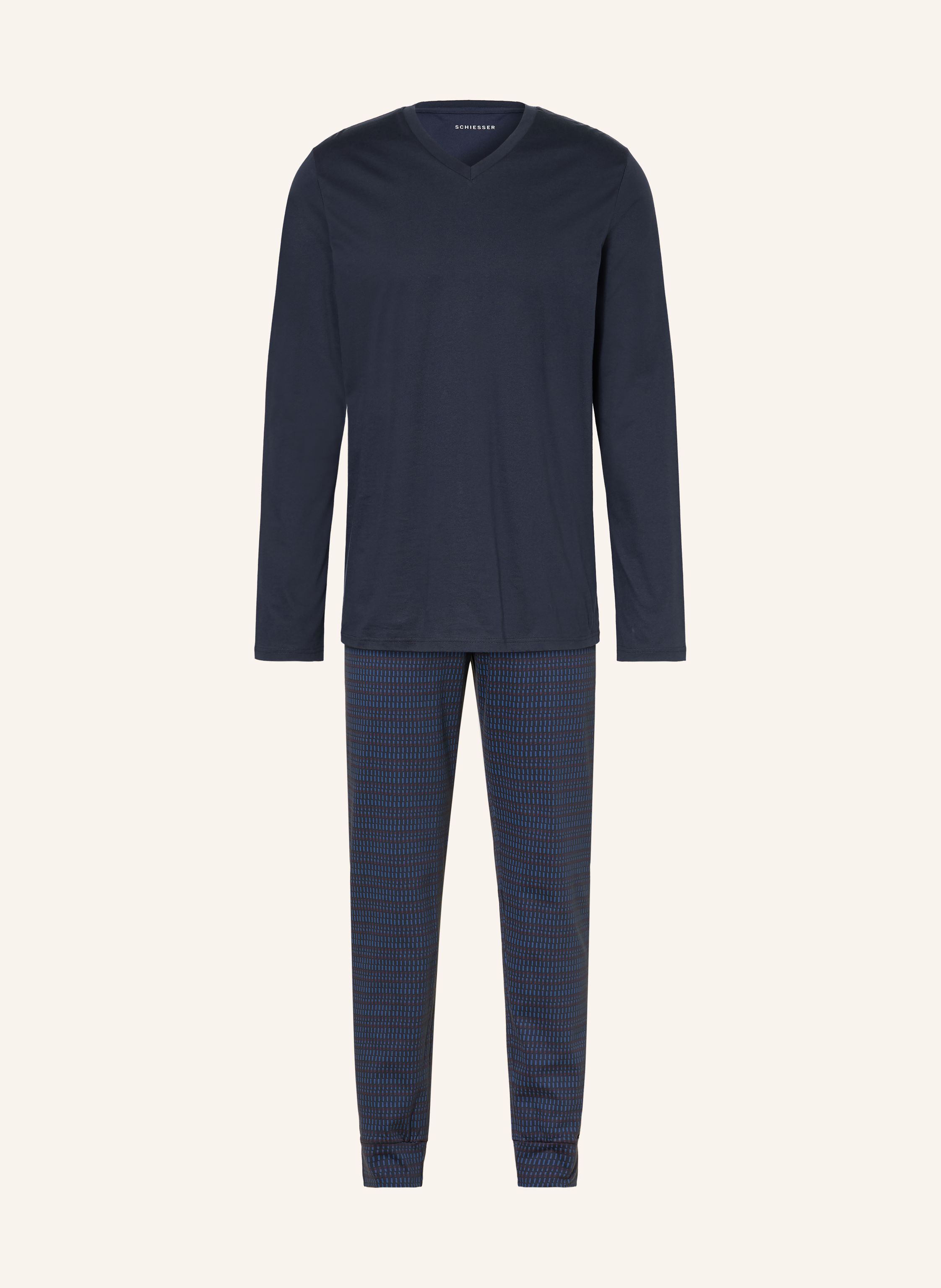 SCHIESSER Schlafanzug CASUAL ESSENTIALS
