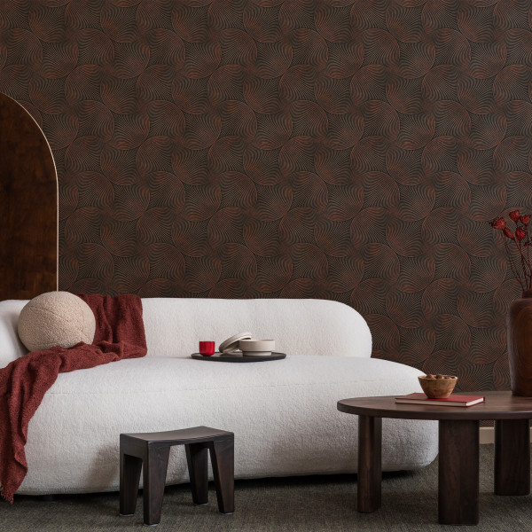 Tapeta Ścienna Do Salonu ORNAMENTY Abstrakcja