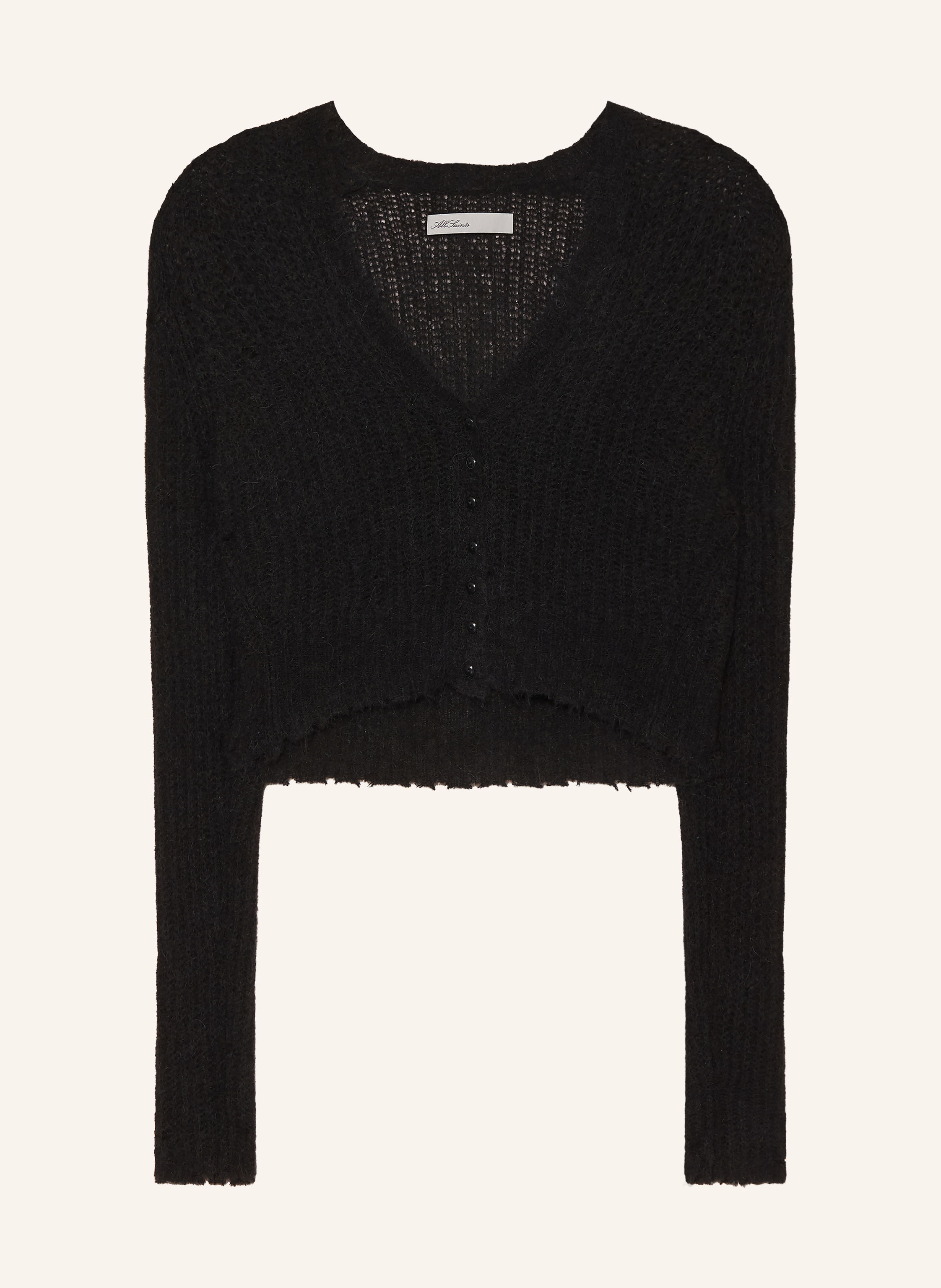 ALLSAINTS Strickjacke MABEL mit Alpaka