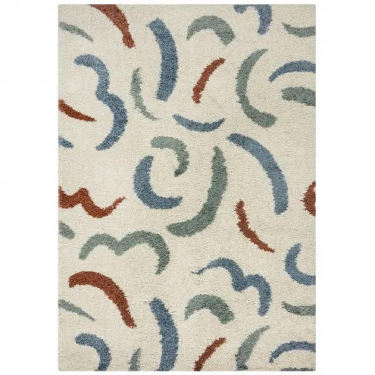 TWISTER - Tapis de salon en polypropylène multicolore 160x230 cm