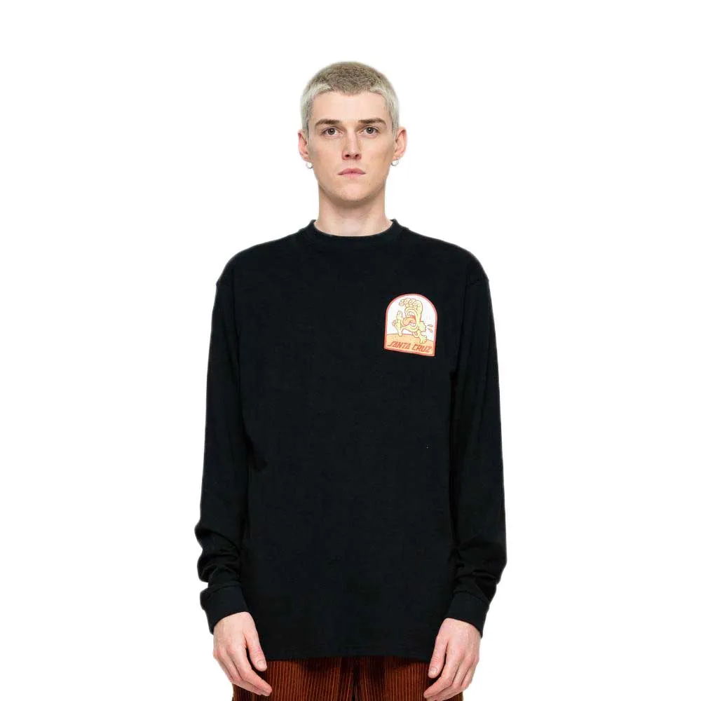 Santa Cruz Beach bum scene long sleeve T-shirt