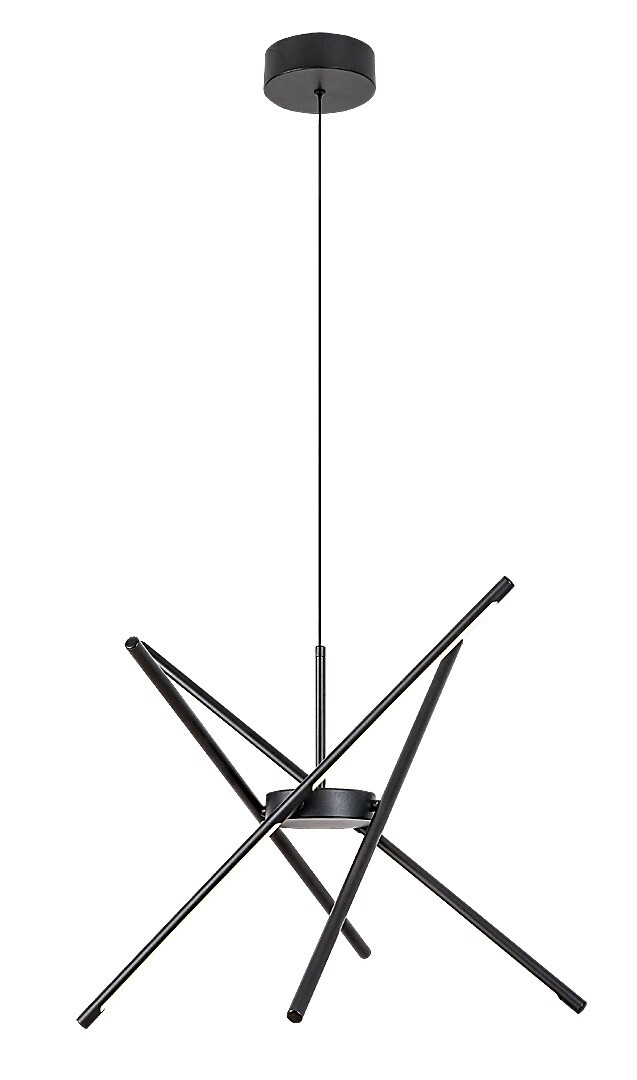 Lampa wisząca HENLI2 czarno-biała LED 40W biały ciepły 2800lm IP20 Rabalux