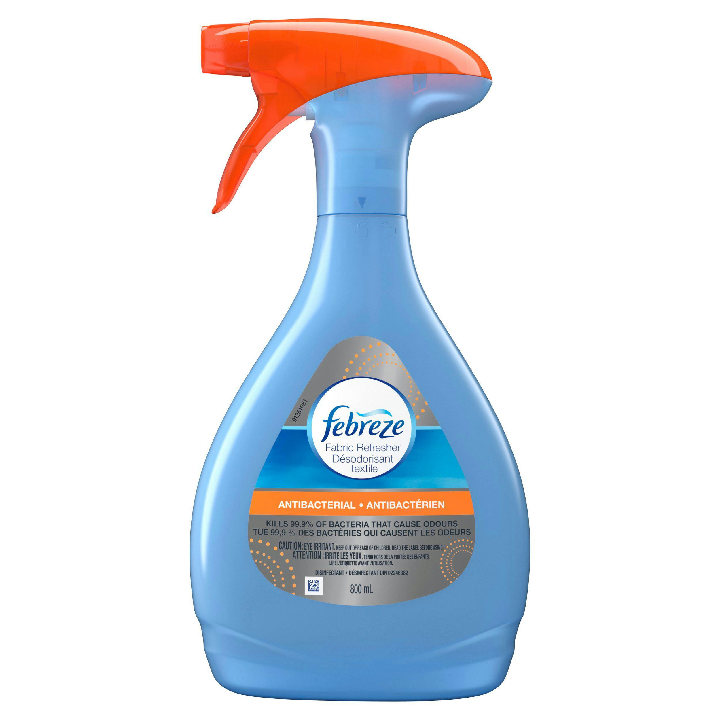 Febreze Antibacterial Fabric Refresher, 800 mL