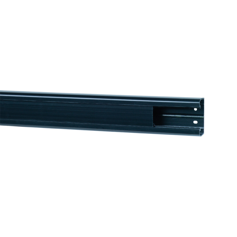 Goulotte DLP à clipser en plastique 50 x 80 mm noire 2 m LEGRAND