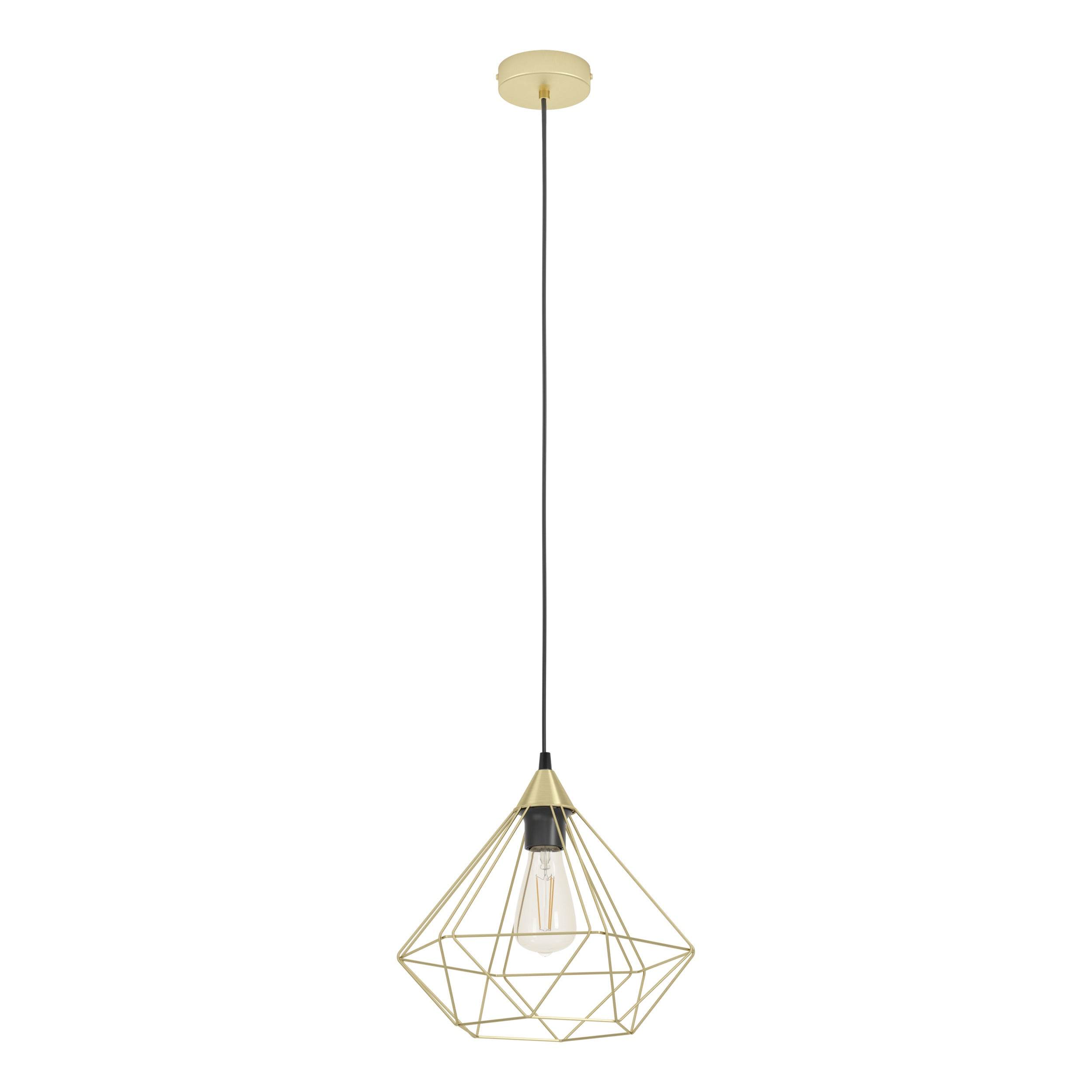 EGLO hanglamp Tarbes - e27 - 32.5 cm - goud