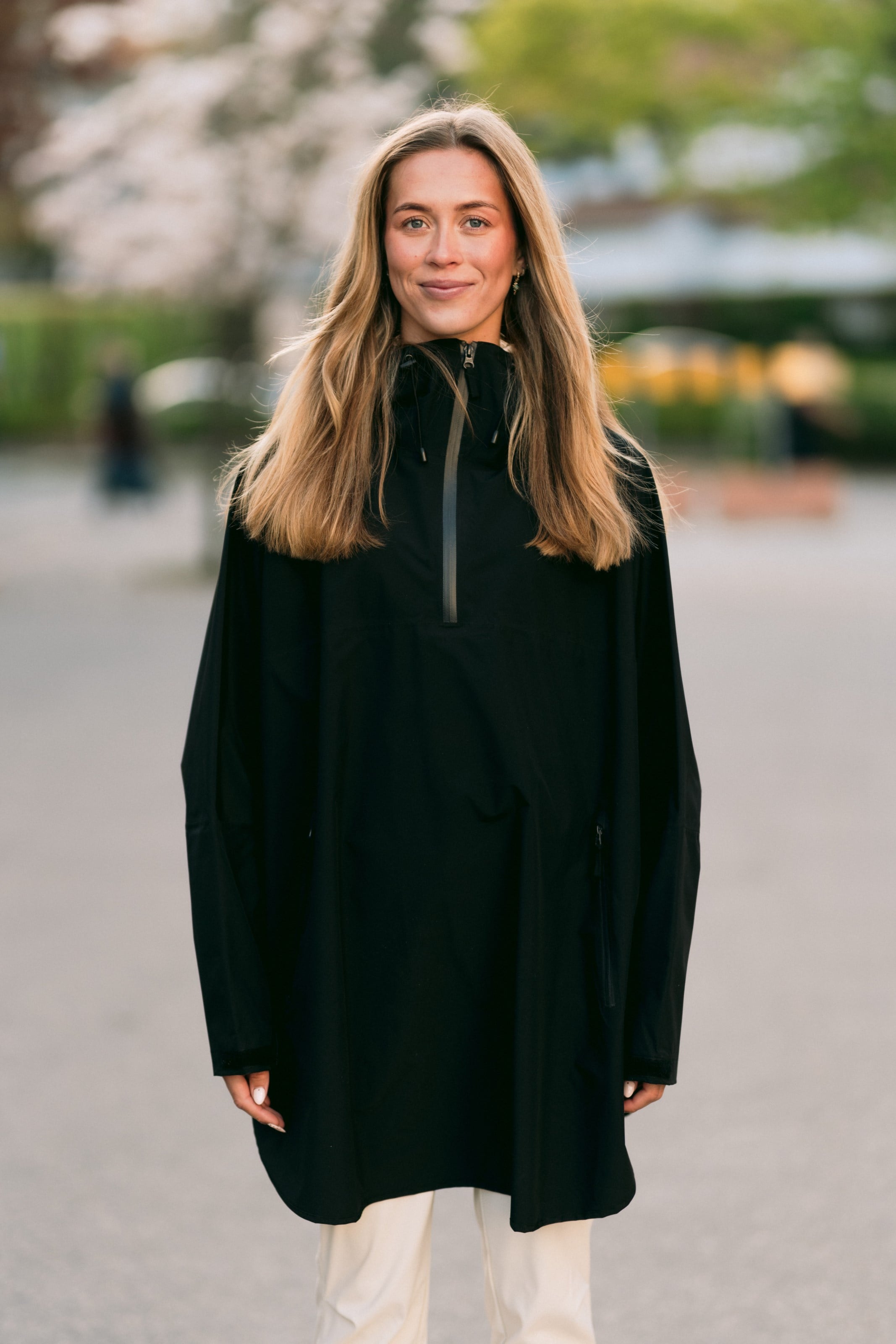 Lofotregn skallponcho