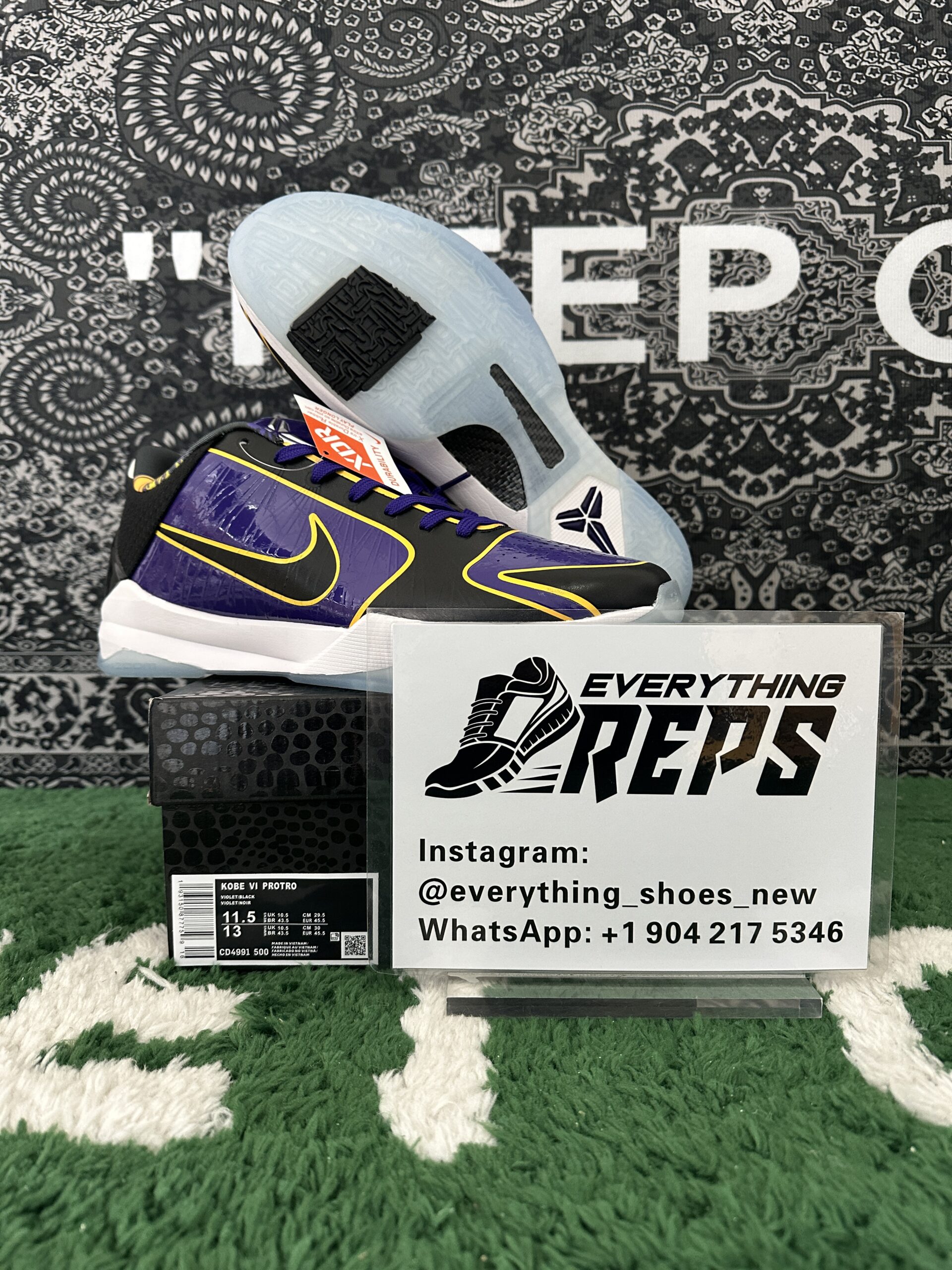 Zoom Kobe 5 Protro ‘5x Champ’