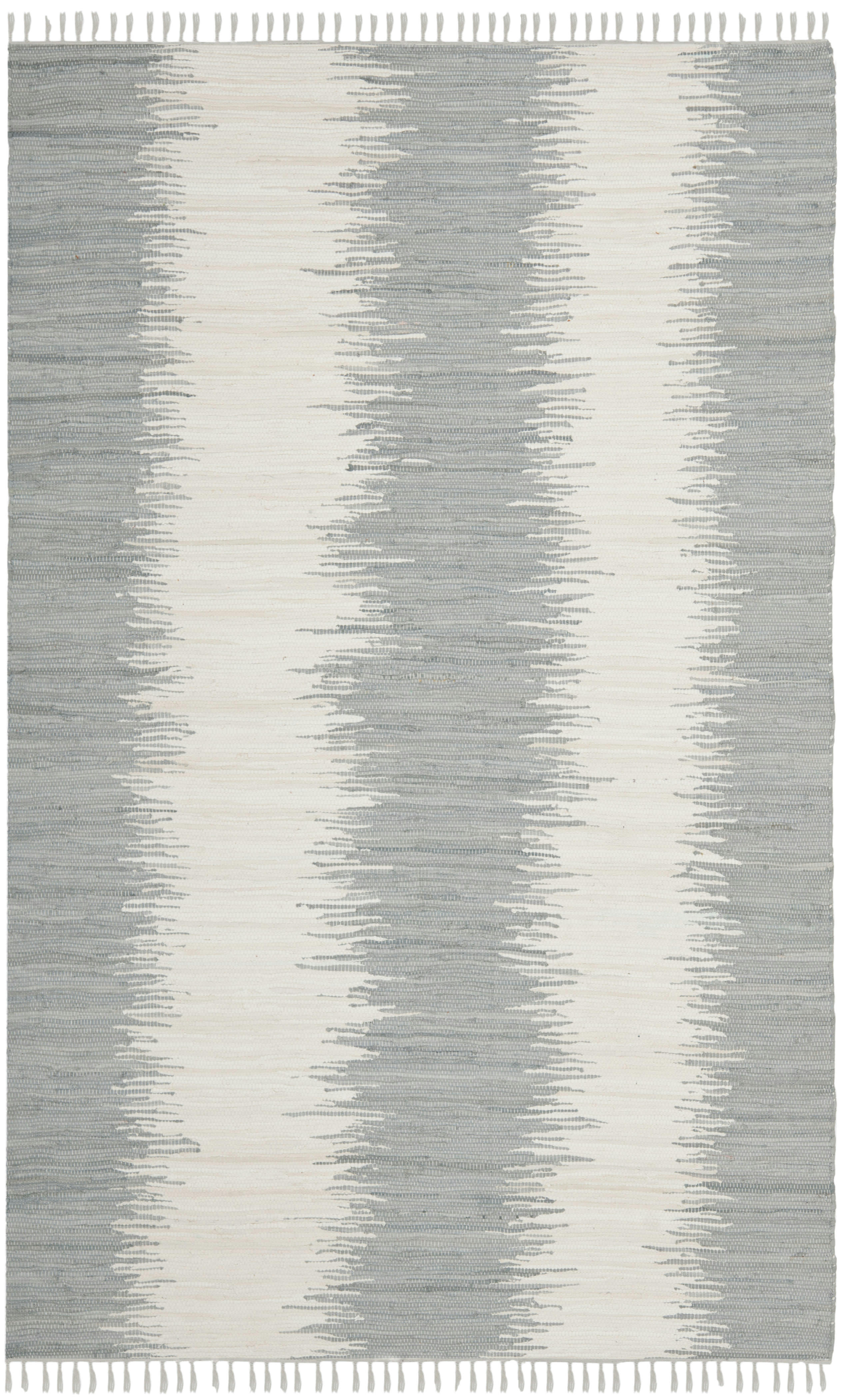 MONTAUK - Tapis de salon interieur moderne en gris, 91 x 152 cm