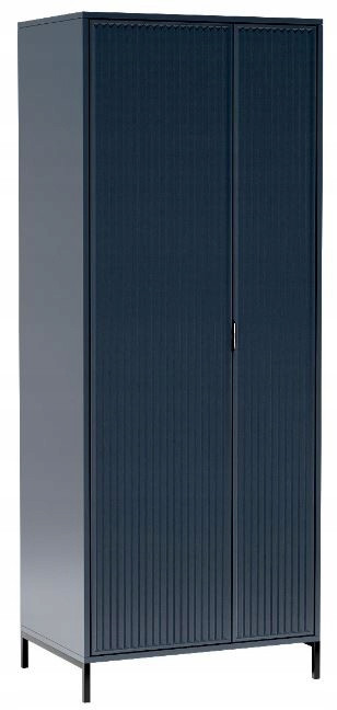SZAFA 2D wieszak półki nogi metalowe LINK indigo RYFLE