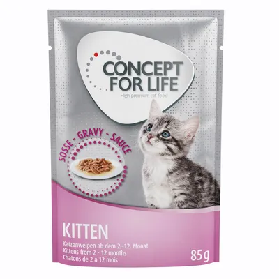 Concept for Life Kitten with Chicken – in Gravy
