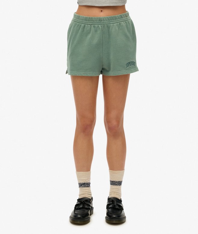 Athletic Essentials Tonal Embroidered Shorts