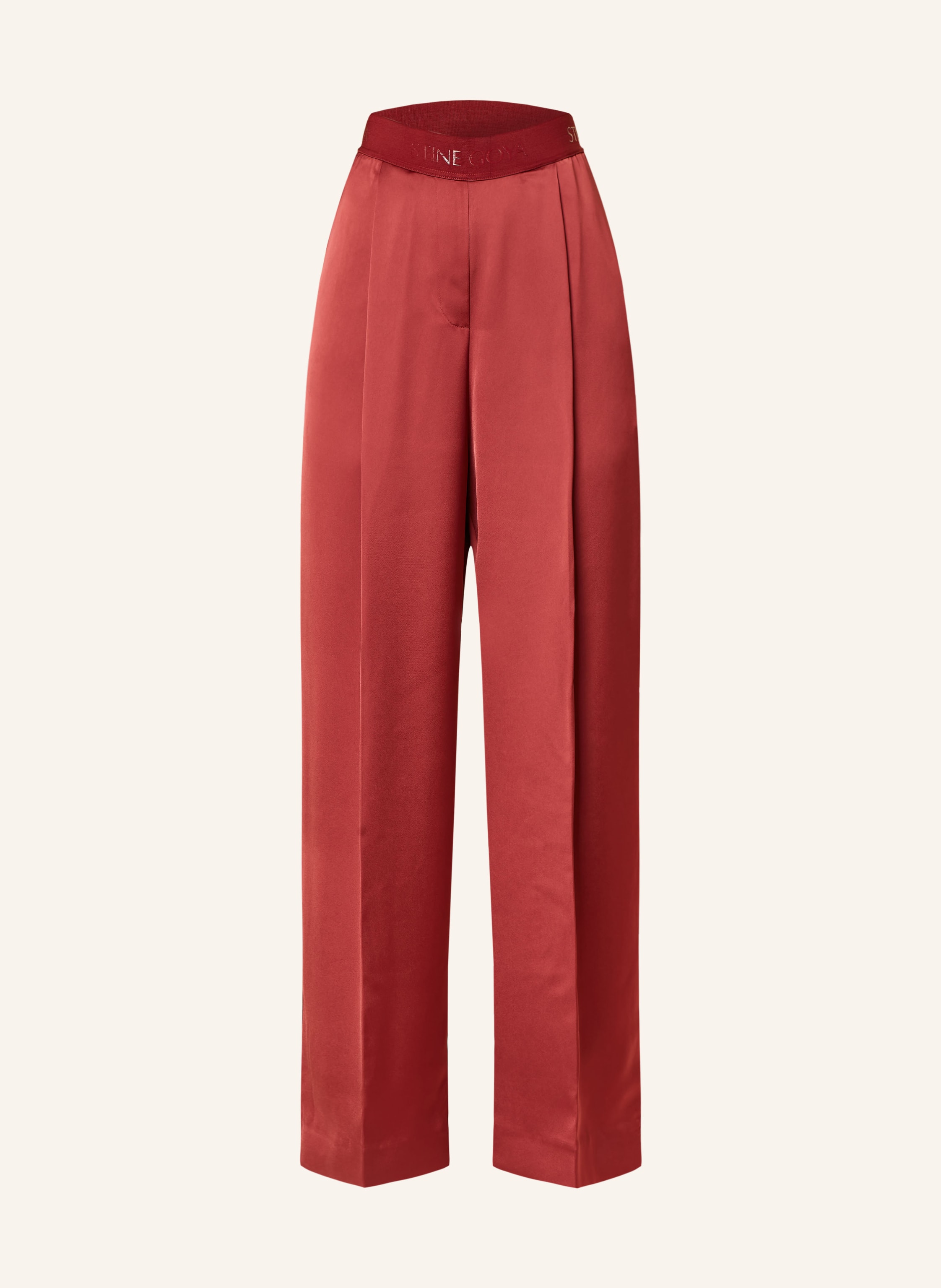 STINE GOYA Marlenehose CIARA aus Satin