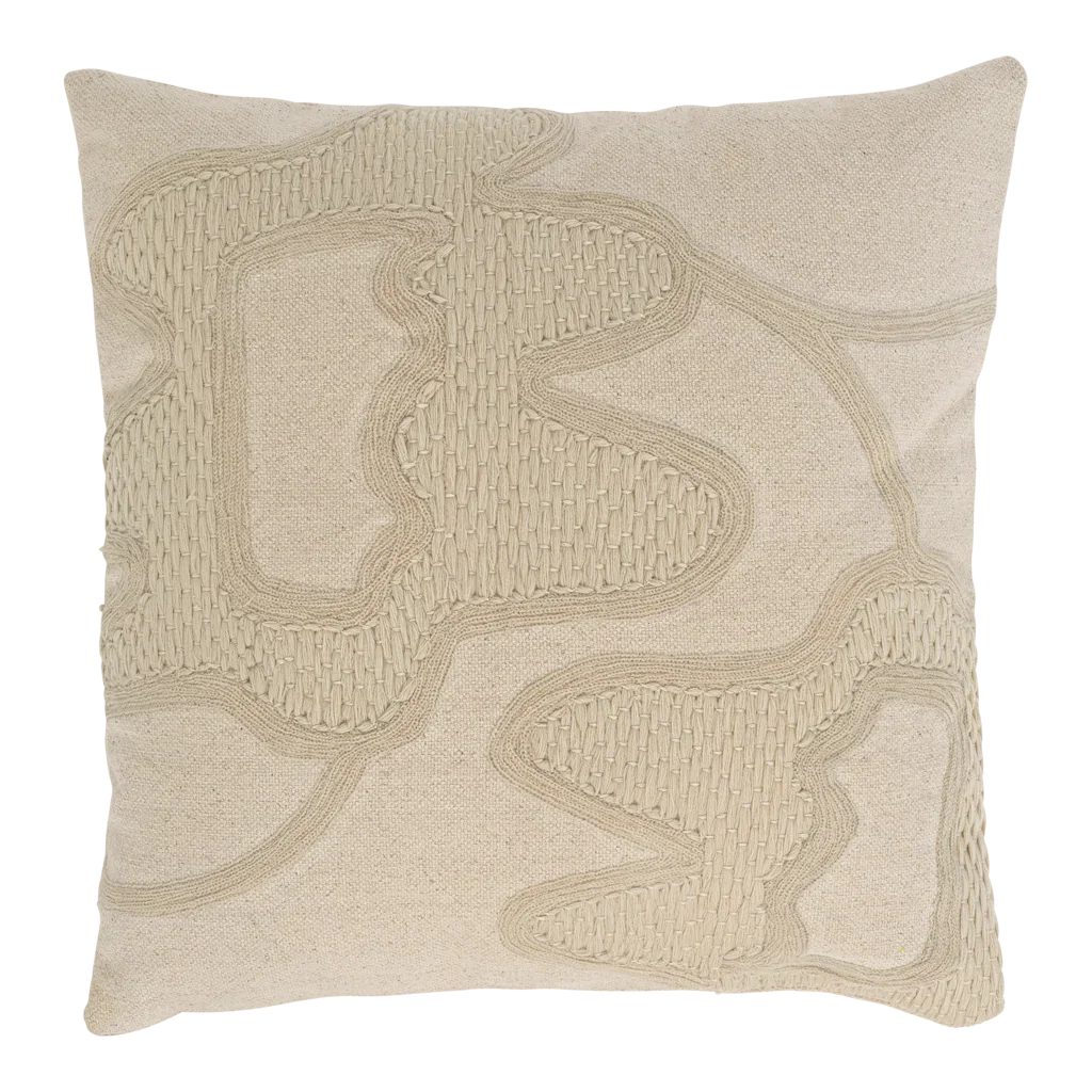 Urban Nature Culture kussen Kedi, off white - 50 * 50 cm