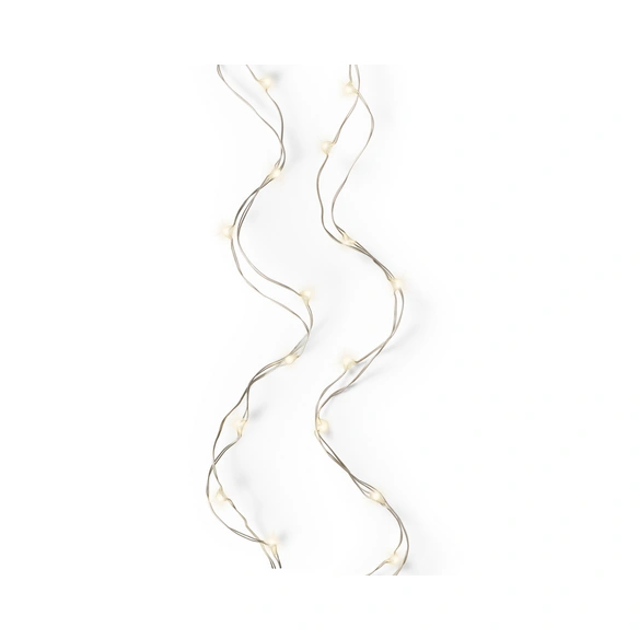 Lichterkette, »Spezialbeleuchtung«, L: 95 cm, 20 LEDs, silberfarben, warmweiß