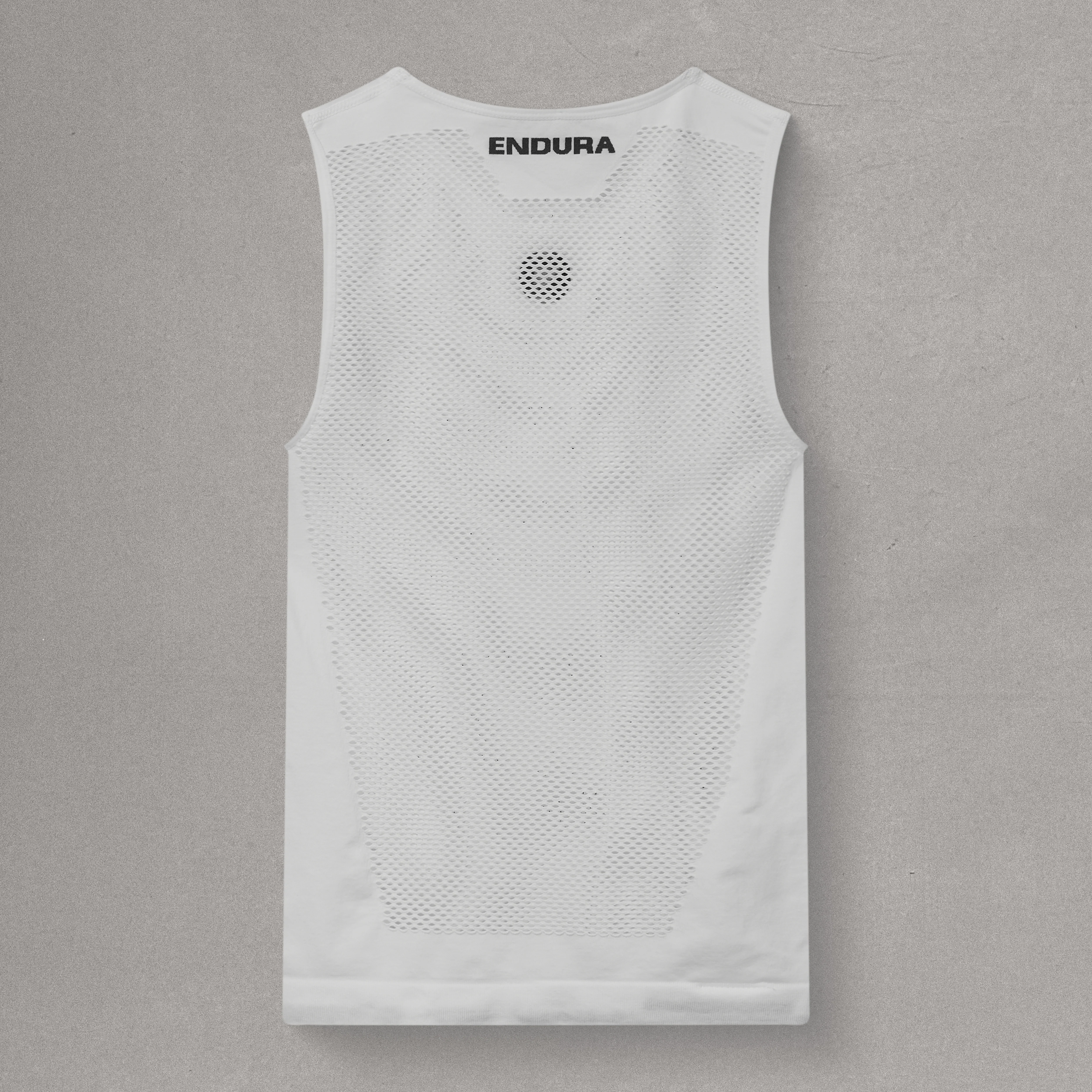 Men's Fishnet S/L Base Layer - White