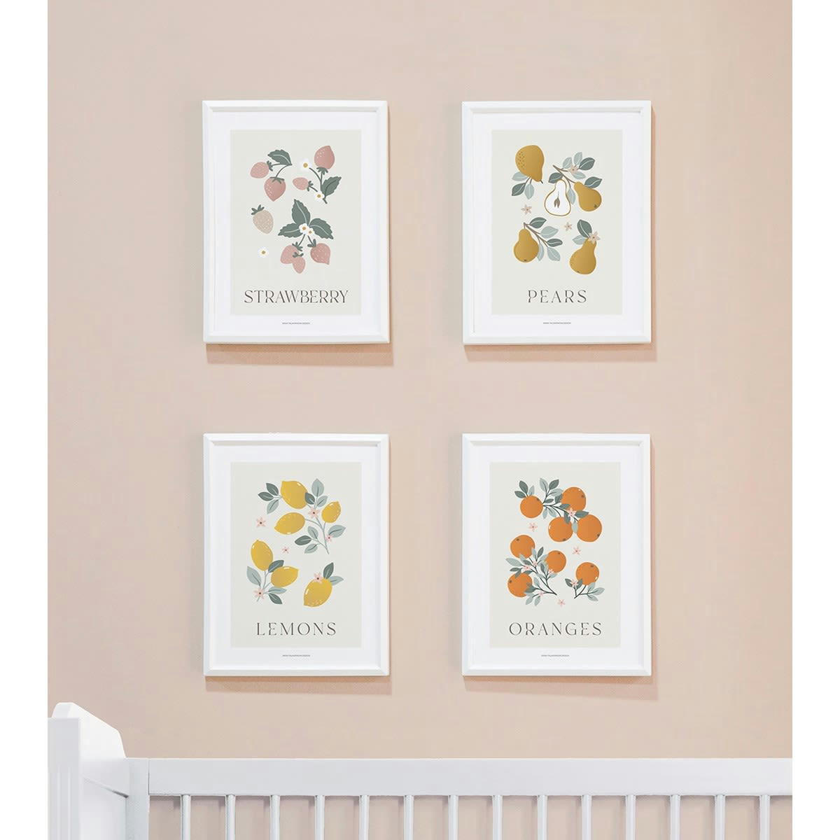 LOUISE - Affiche poires Pears (30 x 40 cm)