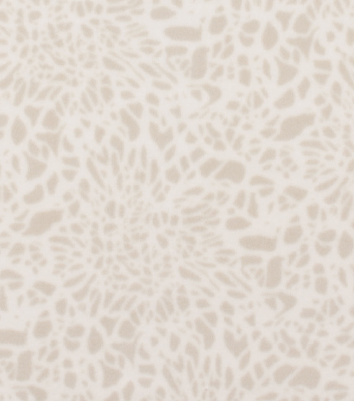 Neutral Abstract Print Anti Pill Plush Fleece Fabric