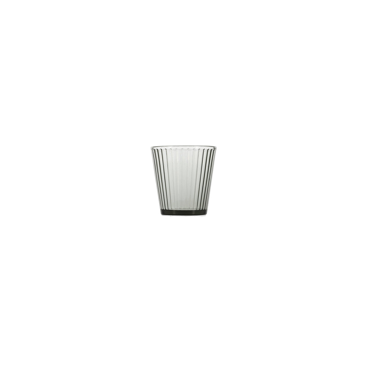 Bonbistro - Glas 27cl grijs Luz - Set van 4