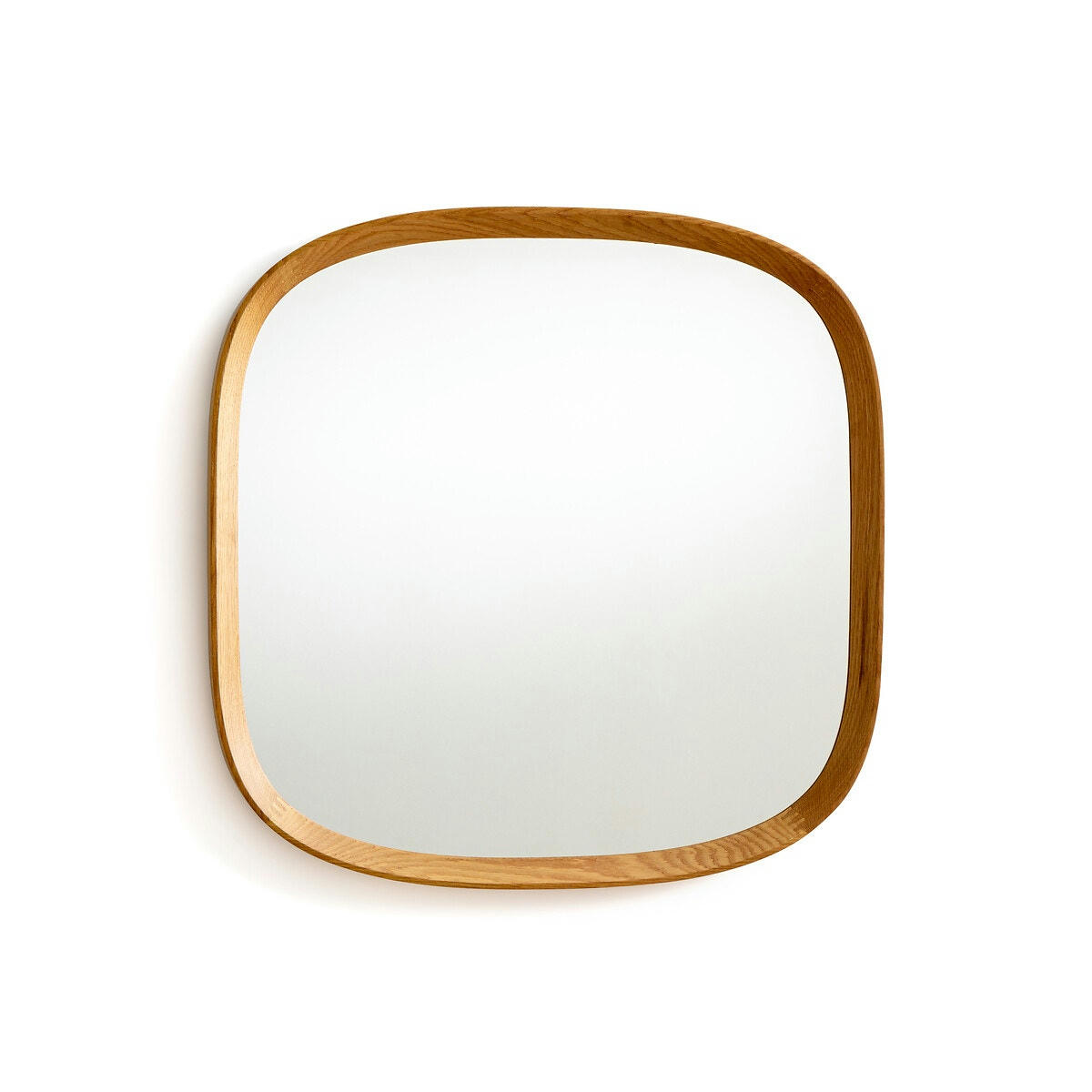 Miroir organique chêne massif, H60cm, Orion