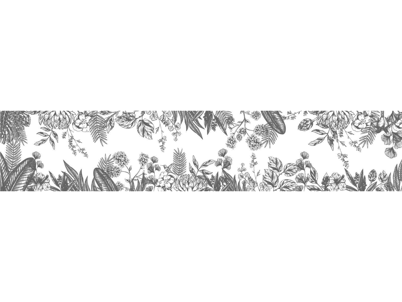 - Crédence adhésive orée du bois gris foncé 40cmx2m