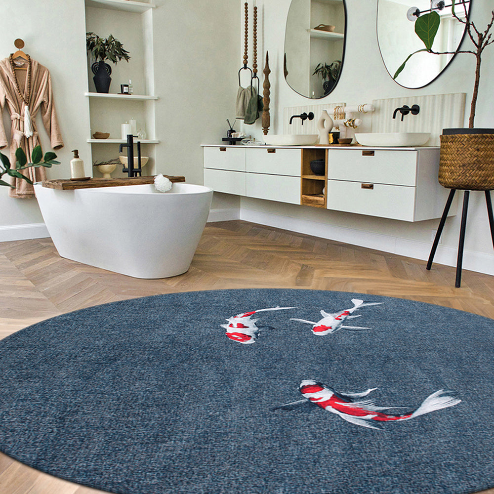 Louis de Poortere Pop Vloerkleed Ø 240 cm - Japanese Pond