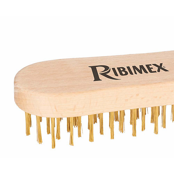 Brosse métallique manuelle manche bois