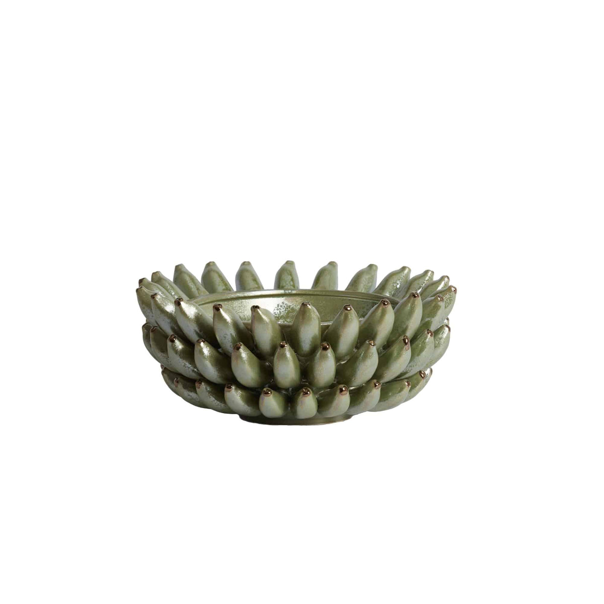 Light & Living schaal Zita - groen - Ø34cm