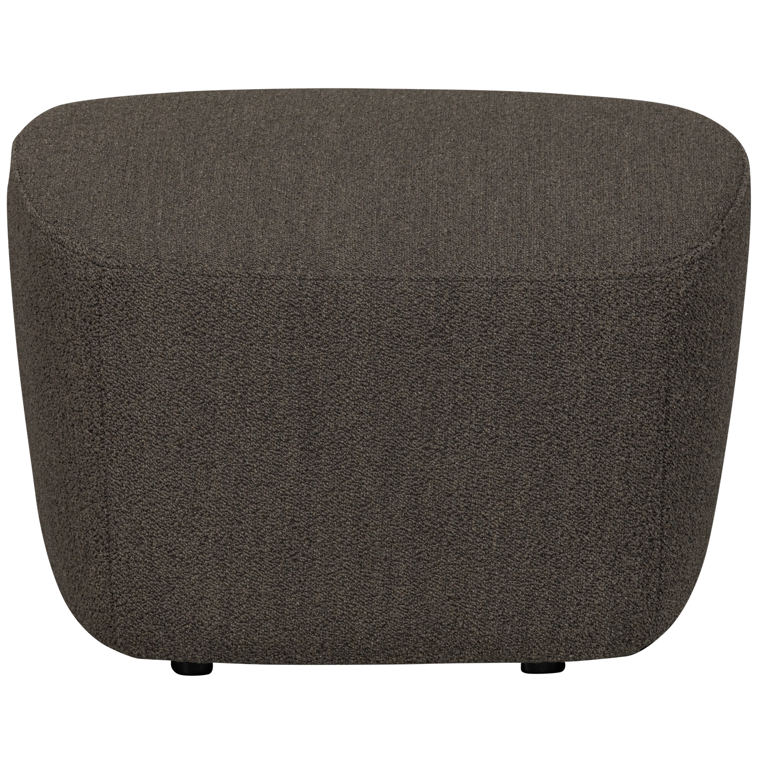 vtwonen hocker Lofty - Bouclé - Bruin - 41x62x48