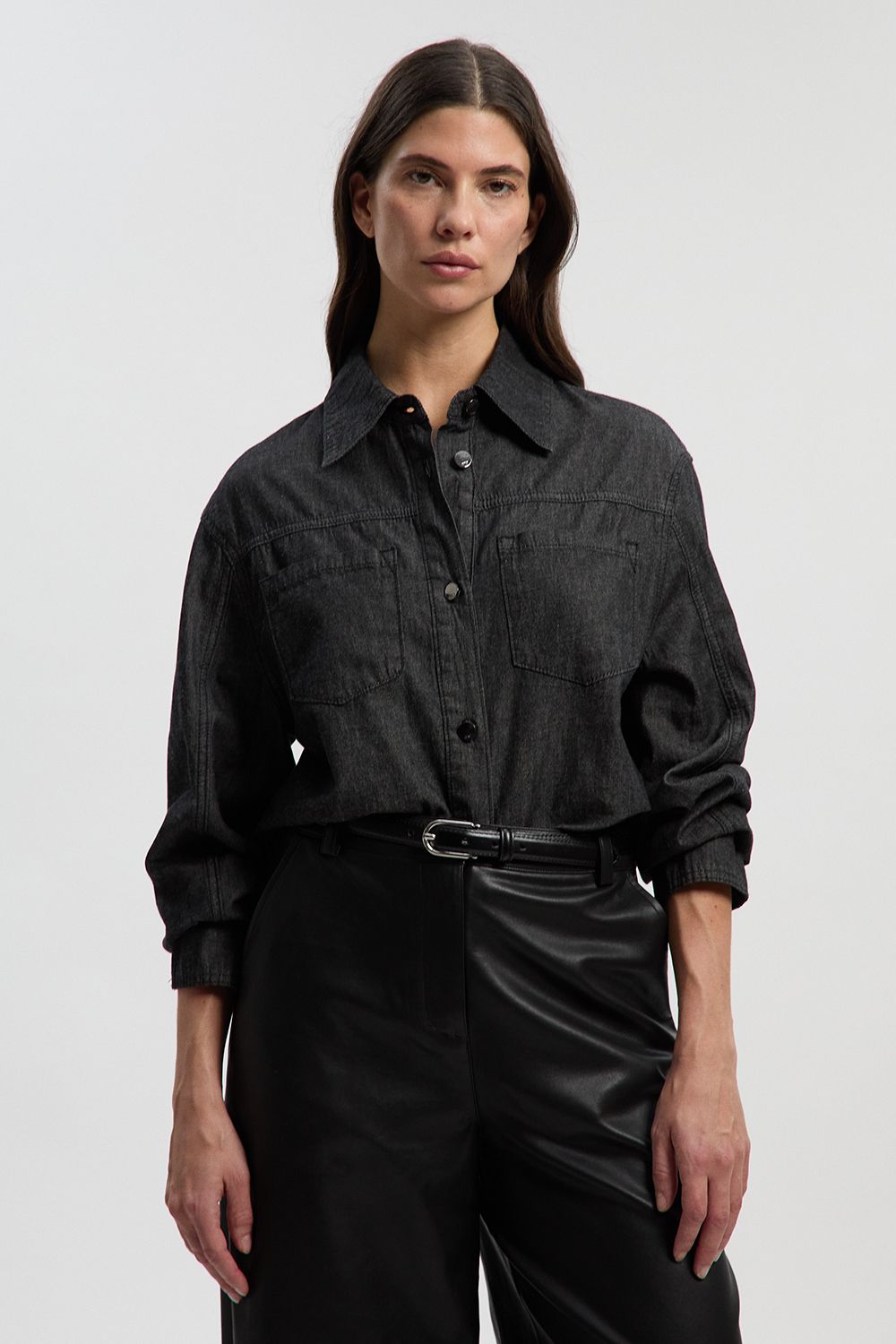 KarenMillen Denim Shirt