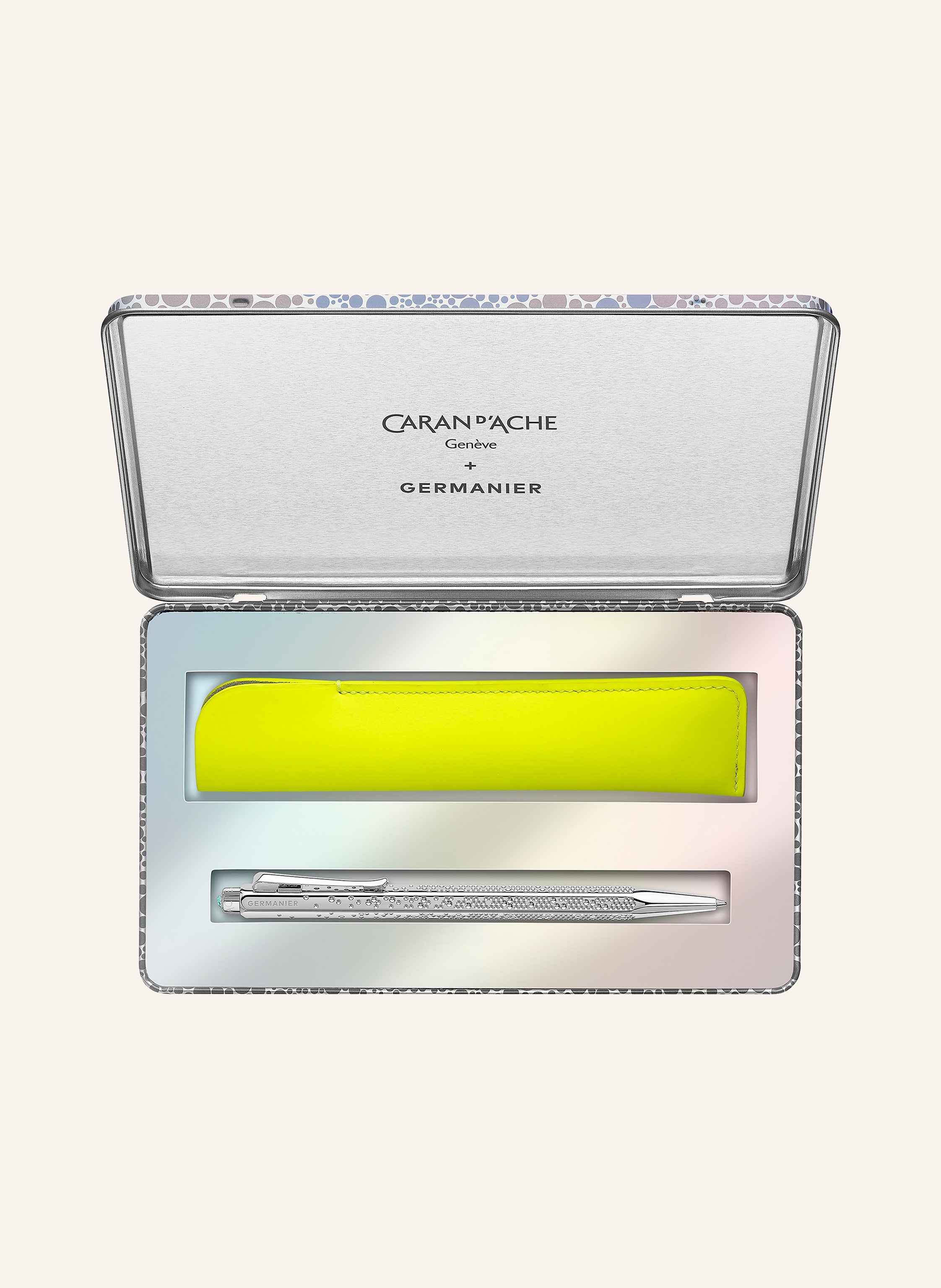 CARAN d'ACHE Set ECRIDOR™ GERMANIER: Kugelschreiber und Lederetui
