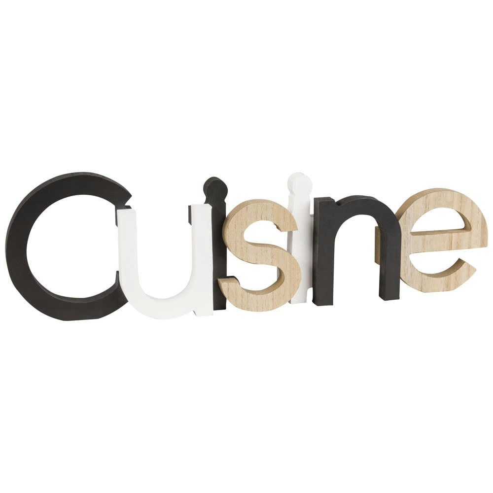 CUISINE - Mot déco murale 48x14