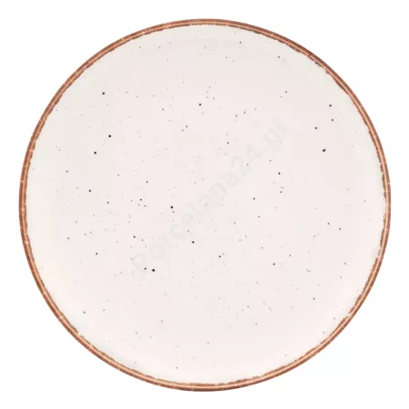Talerz płytki 26,5 cm Altom Design - Reactive Ivory 07.RI.TP27