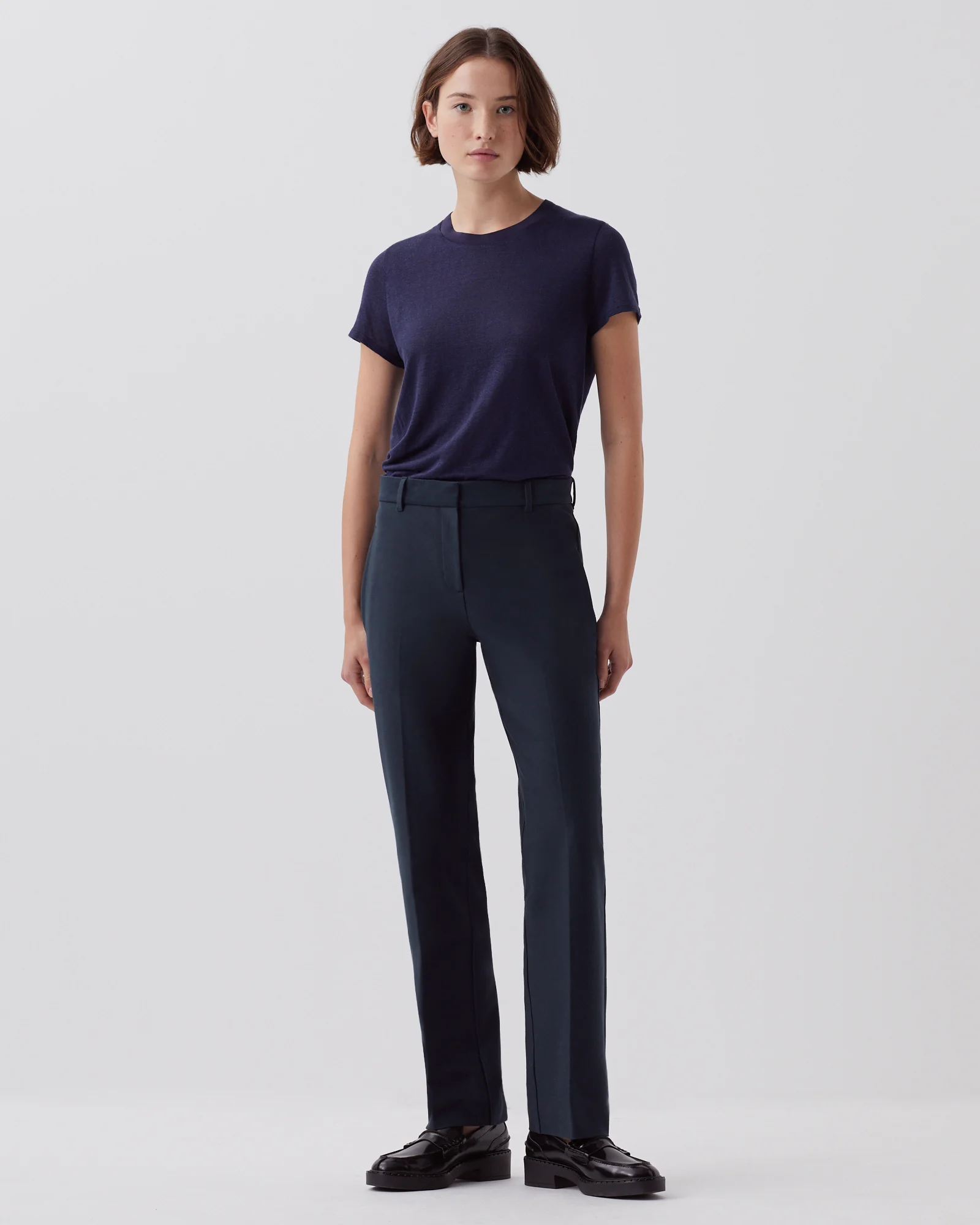 Pantalon droit ajusté COLETTE