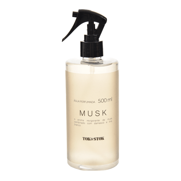 ÁGUA PERFUMADA MUSK 500 ML ESSENCIALS