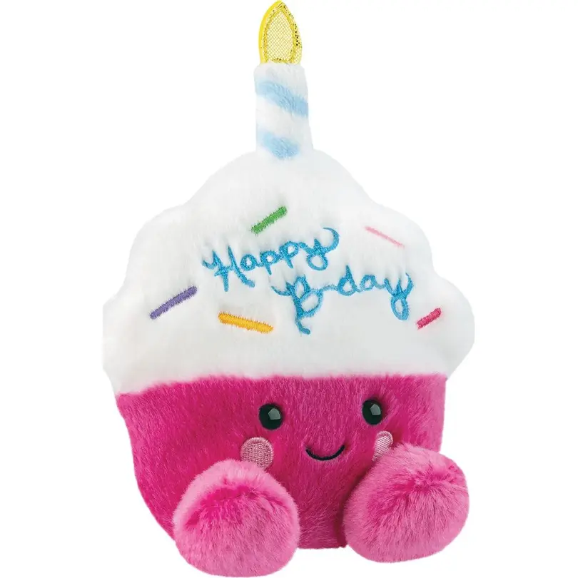 Kuscheltier Palm Pals Sparkle Birthday Cupcake