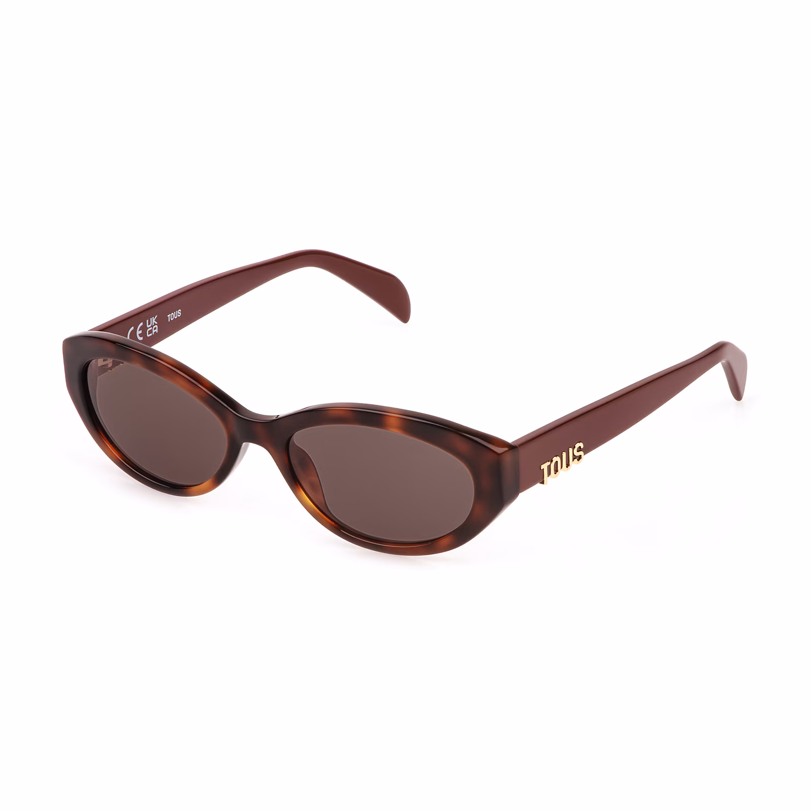 Gafas de sol en color havana Cat Eye