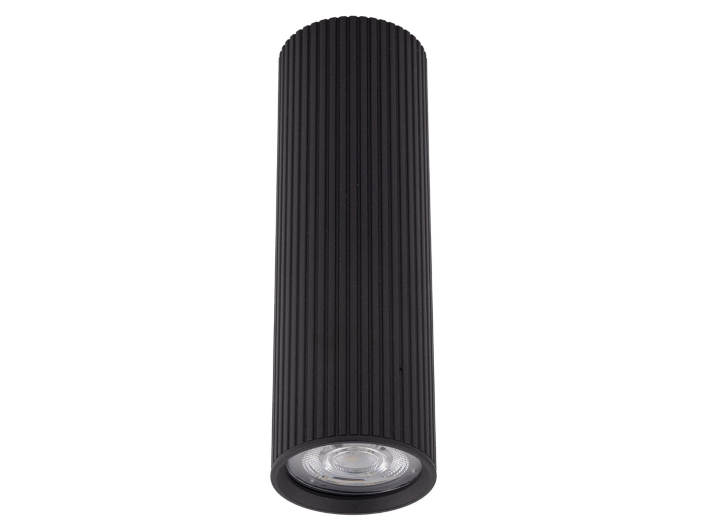 Lampa natynkowa Tune 17 cm metalowa czarna